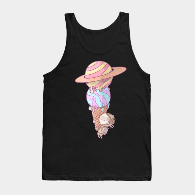 Helado planetario Tank Top by By-Berto